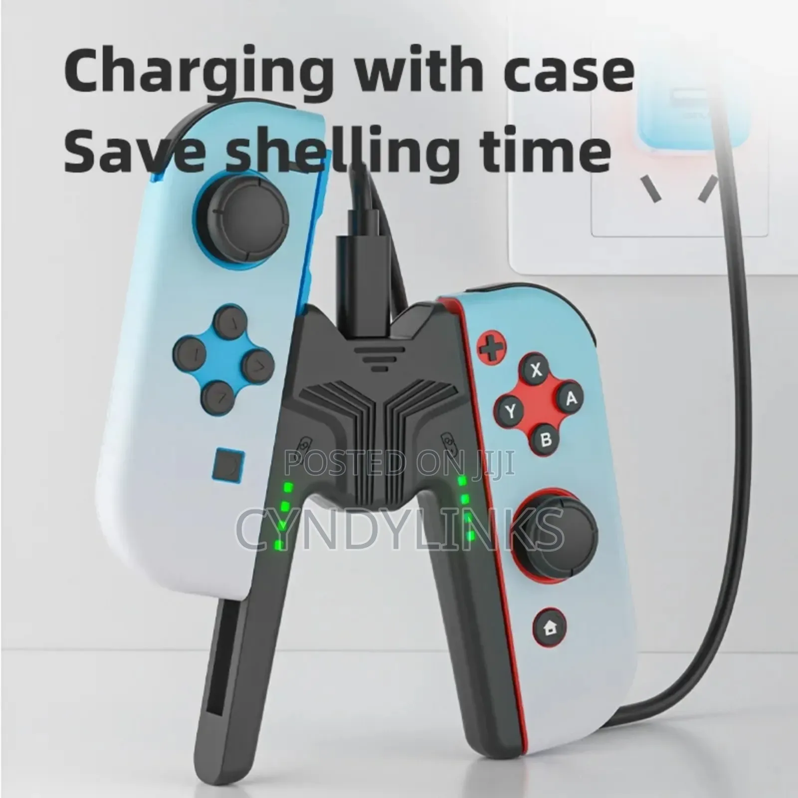 Audio Charging Grip Bracket for Switch Joycon