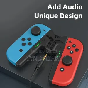 Audio Charging Grip Bracket for Switch Joycon