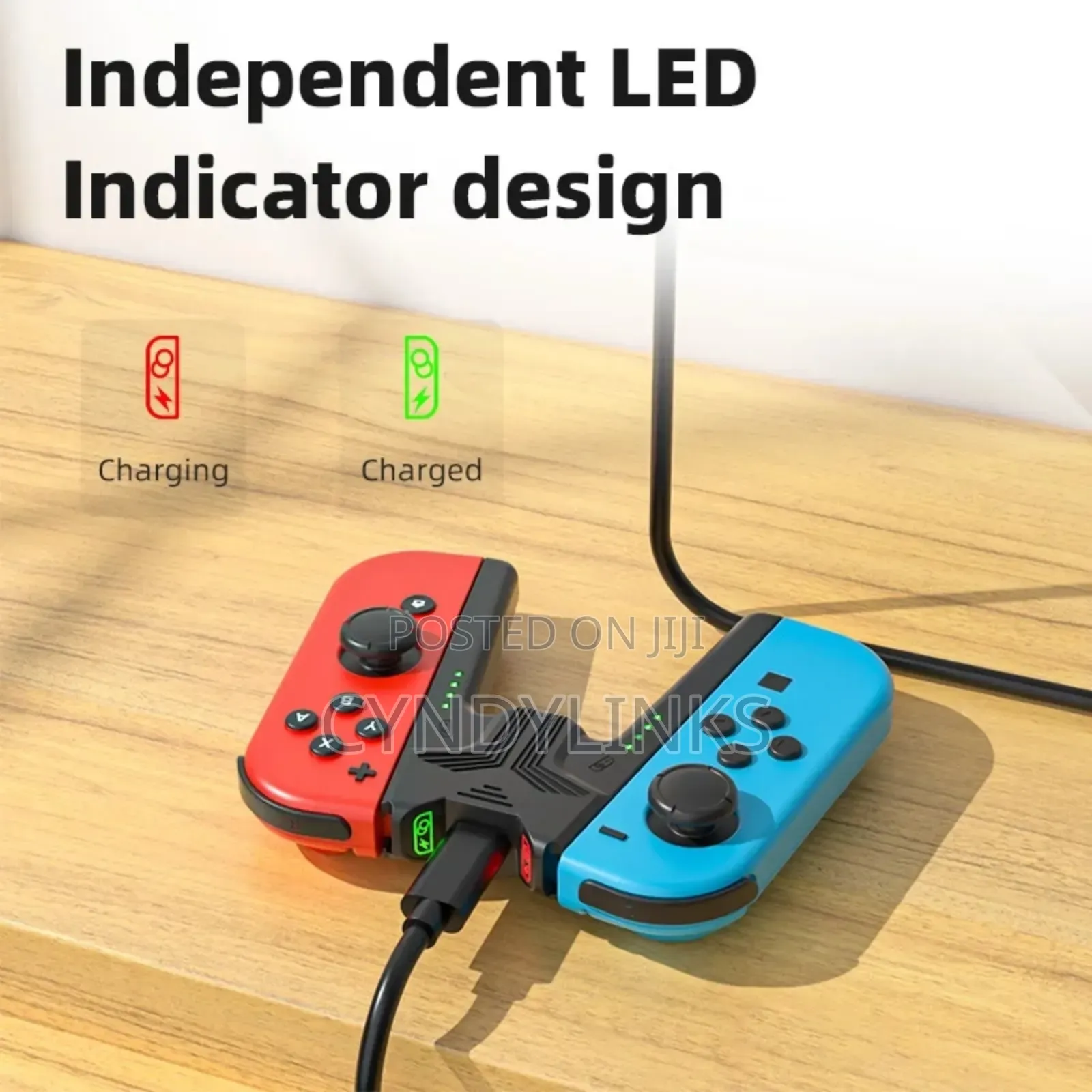 Audio Charging Grip Bracket for Switch Joycon