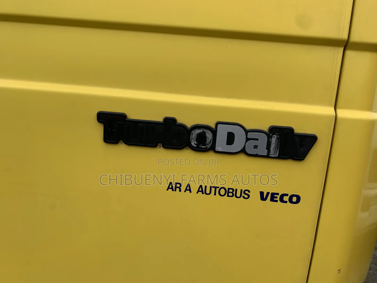 Iveco Daily 2001 Yellow
