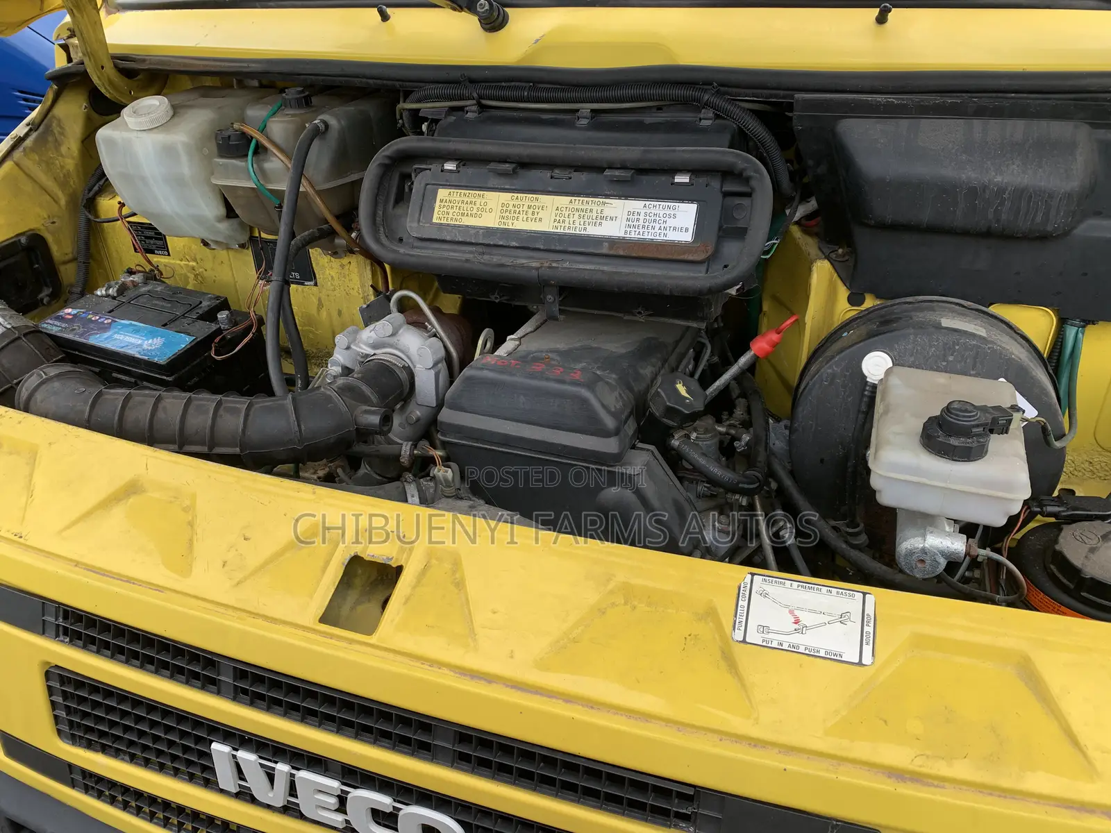 Iveco Daily 2001 Yellow