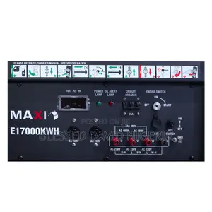 Maxi E17000KWH Generator 21.25 KVA - 3 PHASE