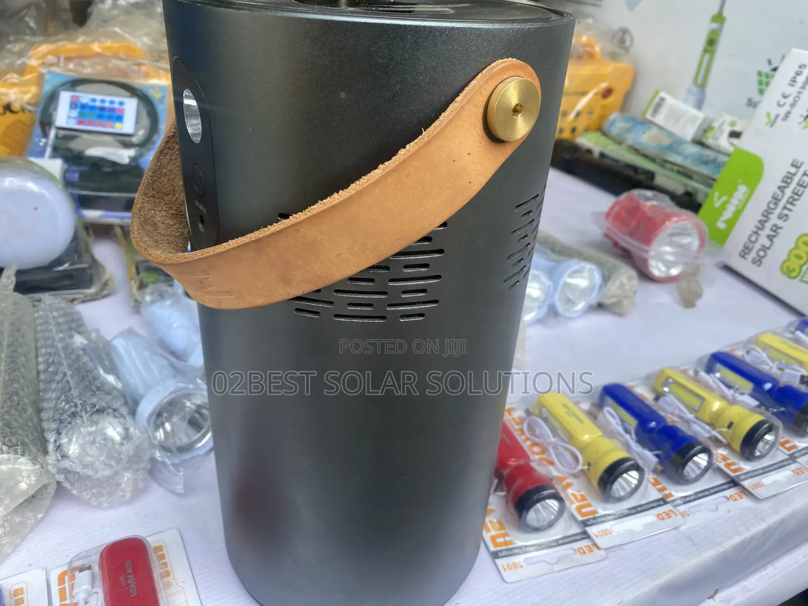 Big Solar Generator and Car Jump Starter