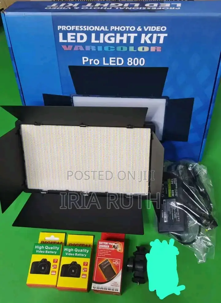 Led Lights, Tripods of Different Sizes