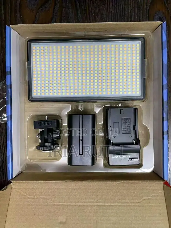 Led Lights, Tripods of Different Sizes