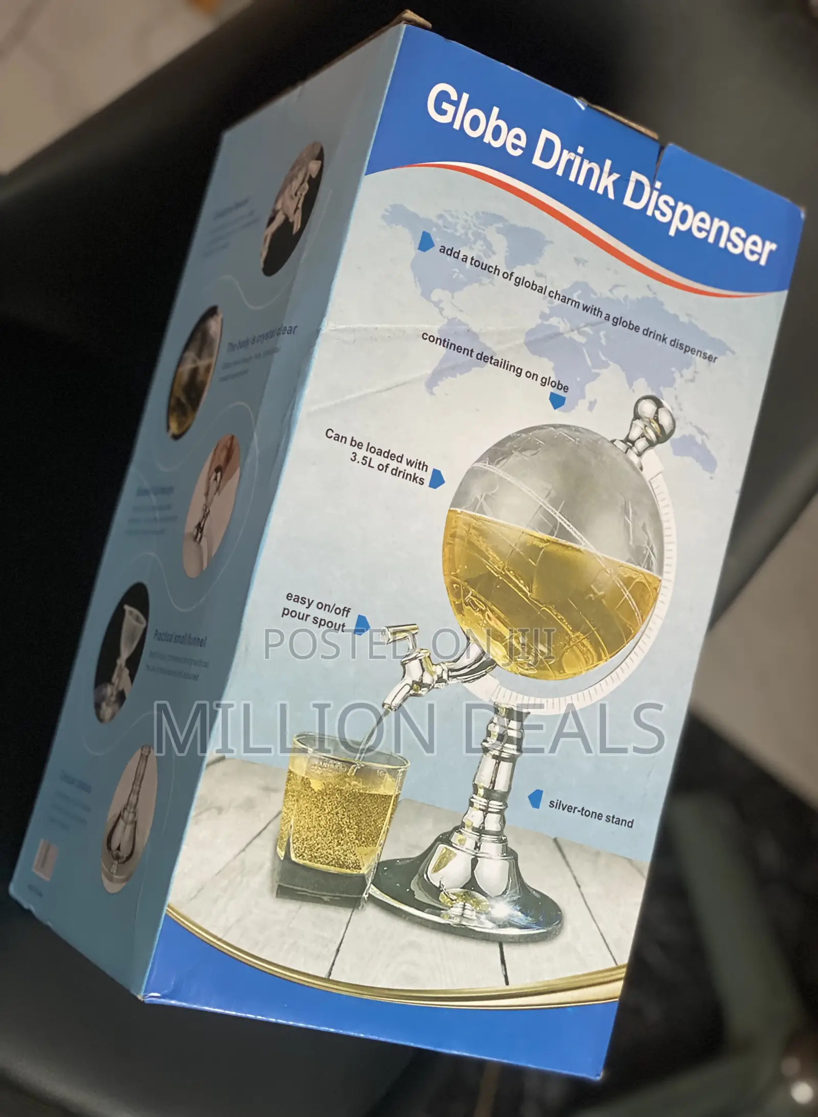 Unique Cool Classic Globe Drink Dispenser