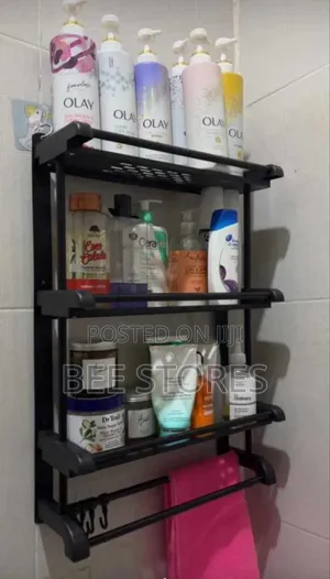 3 Layers Multipurpose Bathroom Storage Rack