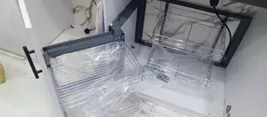 In Built Cabinet Magic Corner With Complete Accessories