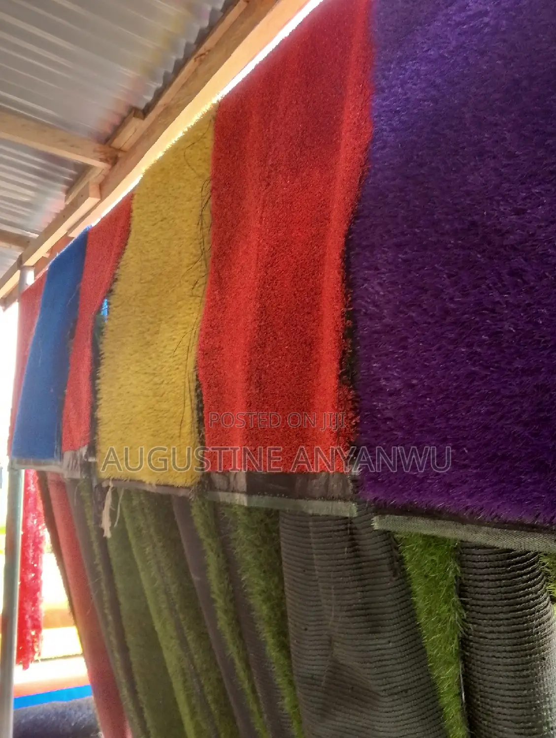 Colord Grass Rug High Quality 35mm