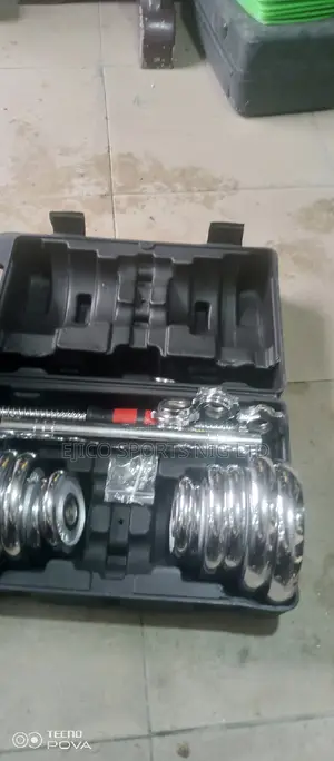 Brand New 30kg Chrome Dumbbell Casing
