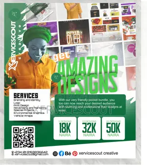 Design and Print Flyers.