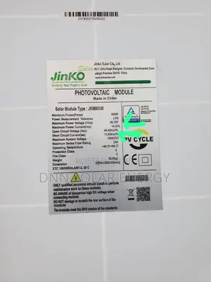 600w Jinko Solar Panel’S