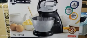 Master Chef 4l Electric Stand Cake Mixer With Rotating Bowl