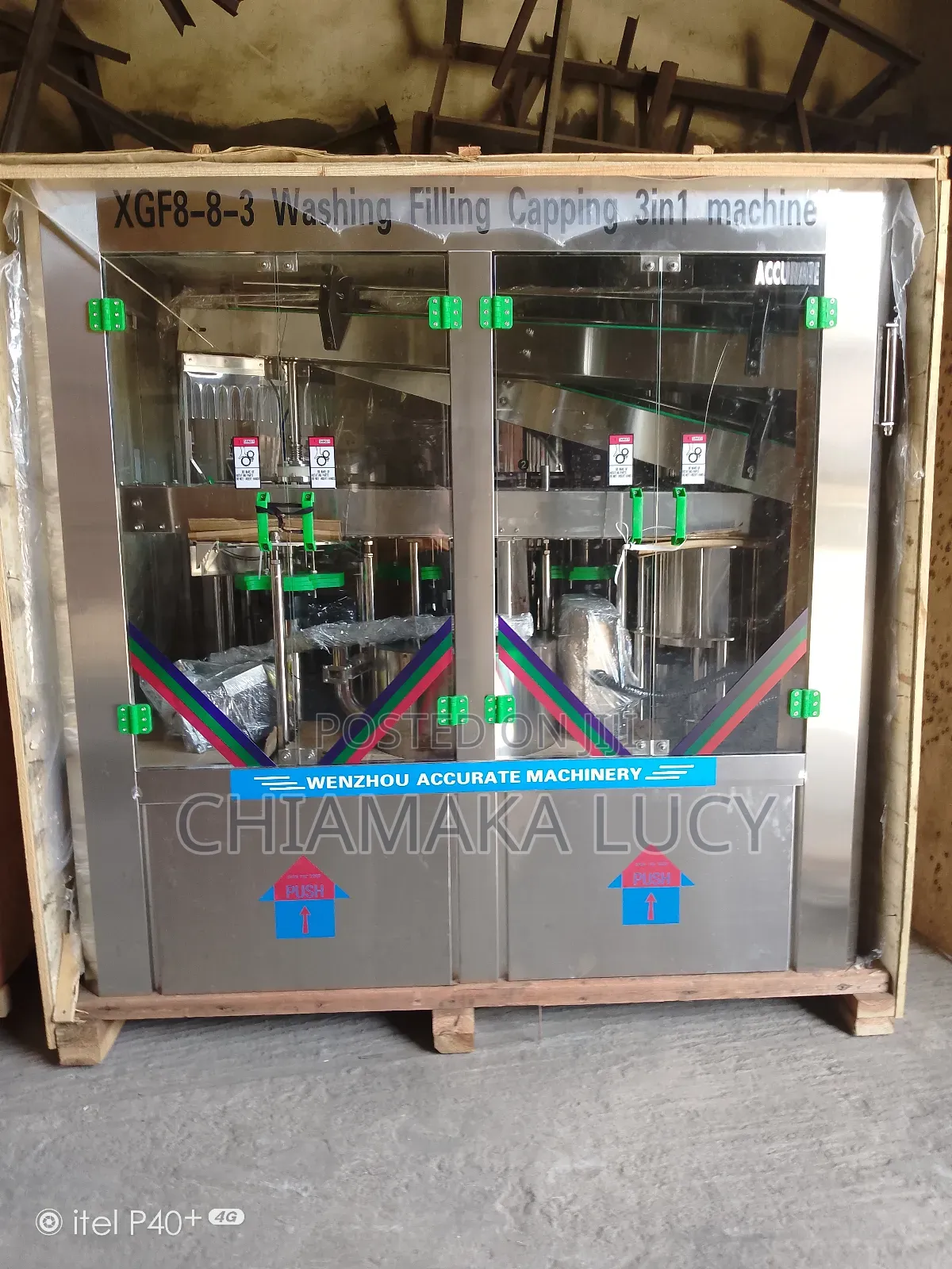Automatic Monoblock Bottle Machine