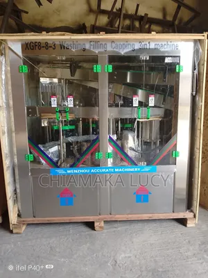 Automatic Monoblock Bottle Machine