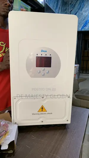 6kw Deye Hybrid Inverter With 2mppt Charge Controller 5yrs