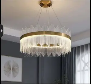 Led Crystal Pendant Light