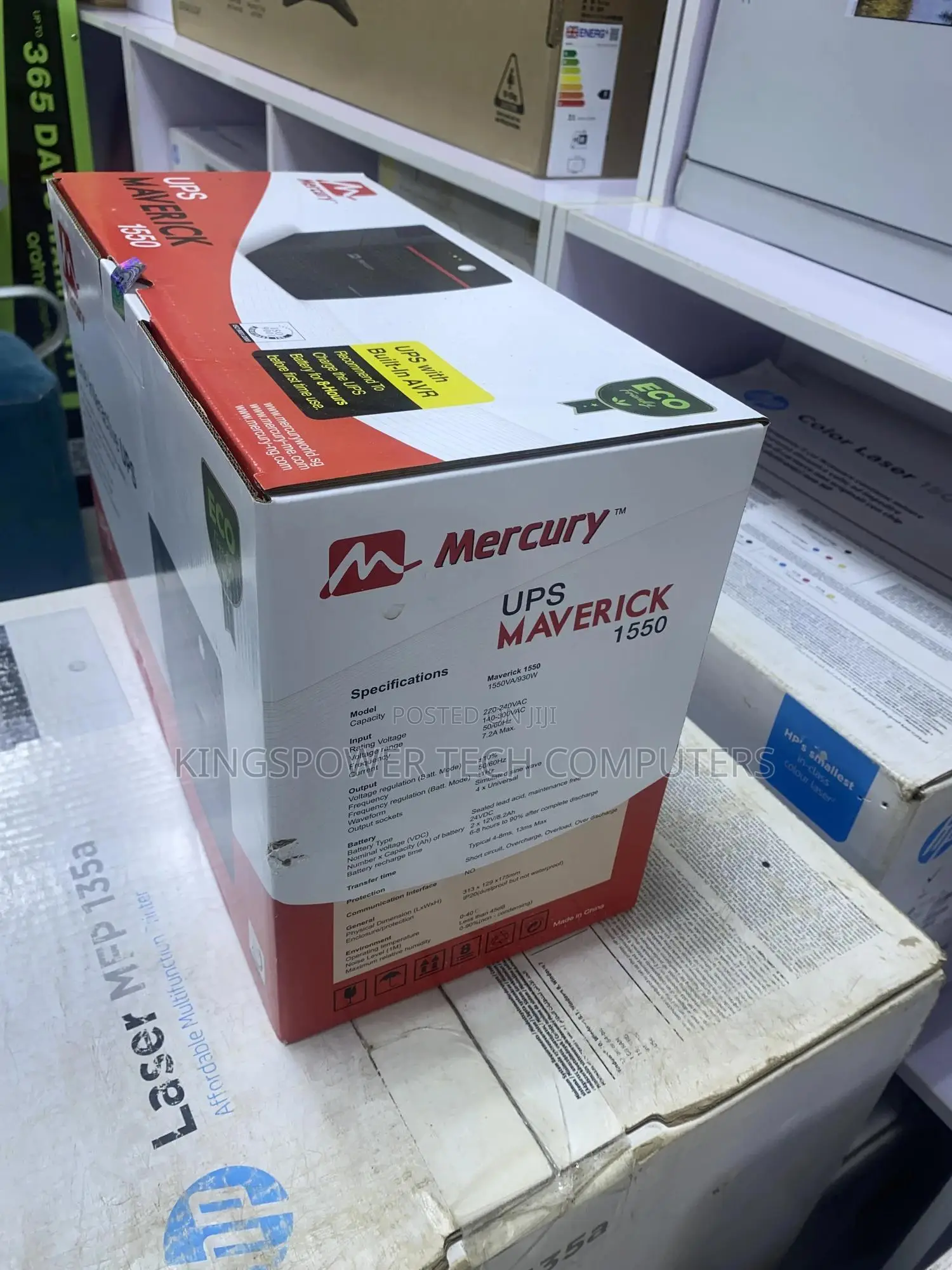 Mercury UPS 1550va