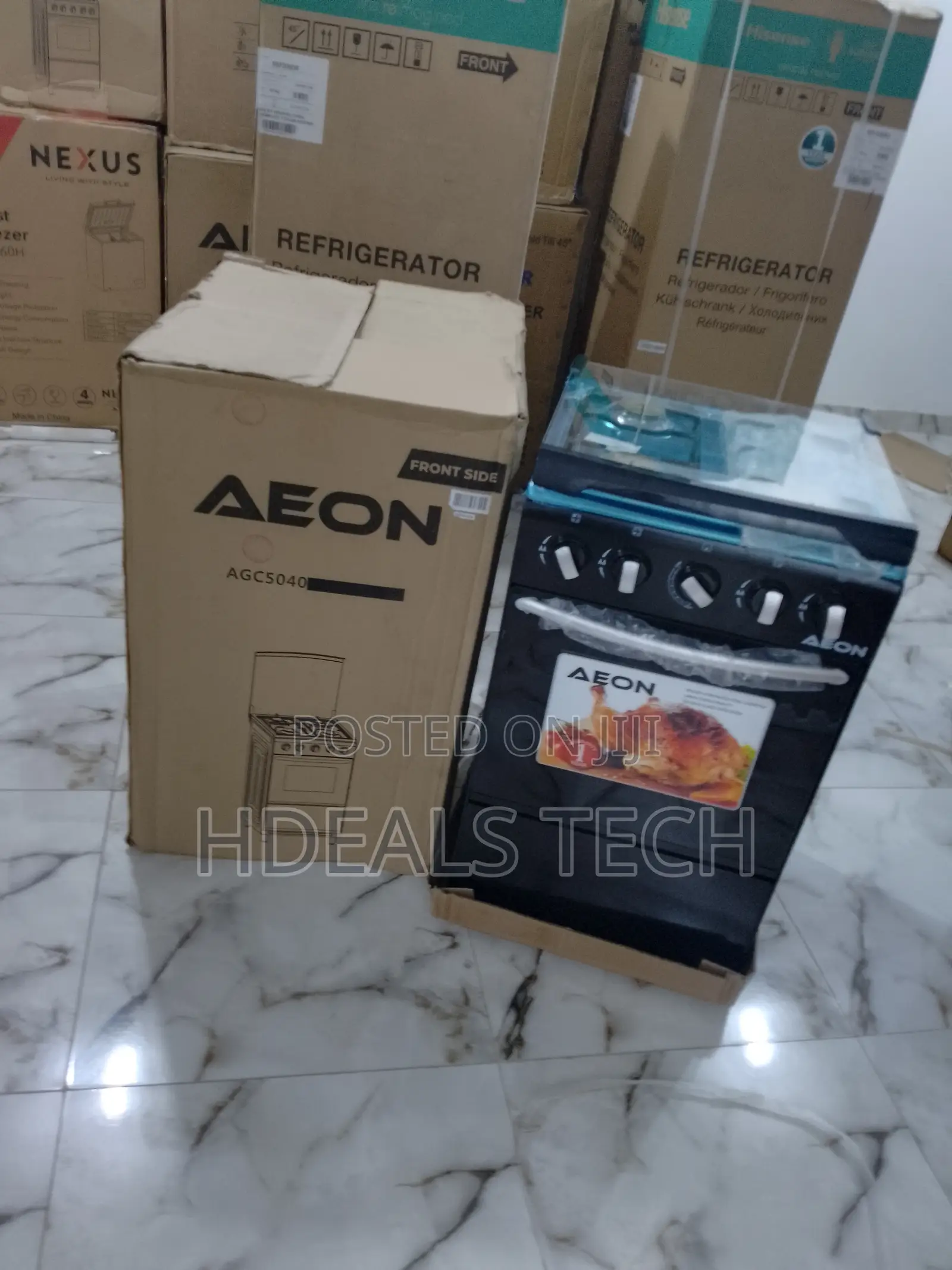 Standard Aeon Gas Cooker 4 Burner