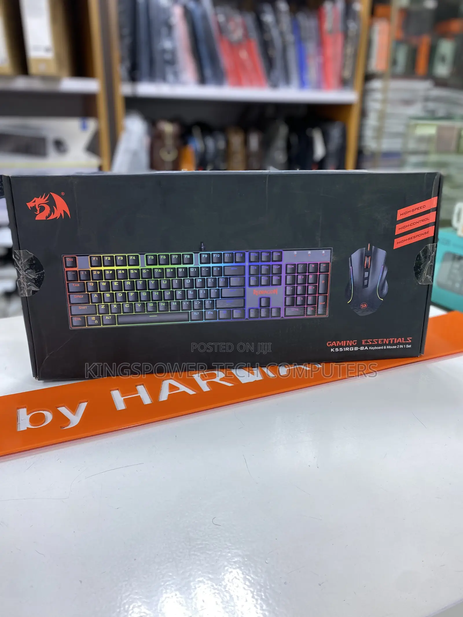 Gaming Keyboard and Mouse Redragon