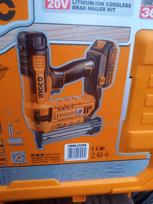 F 35, Cordless Nailer Machine, Ingco