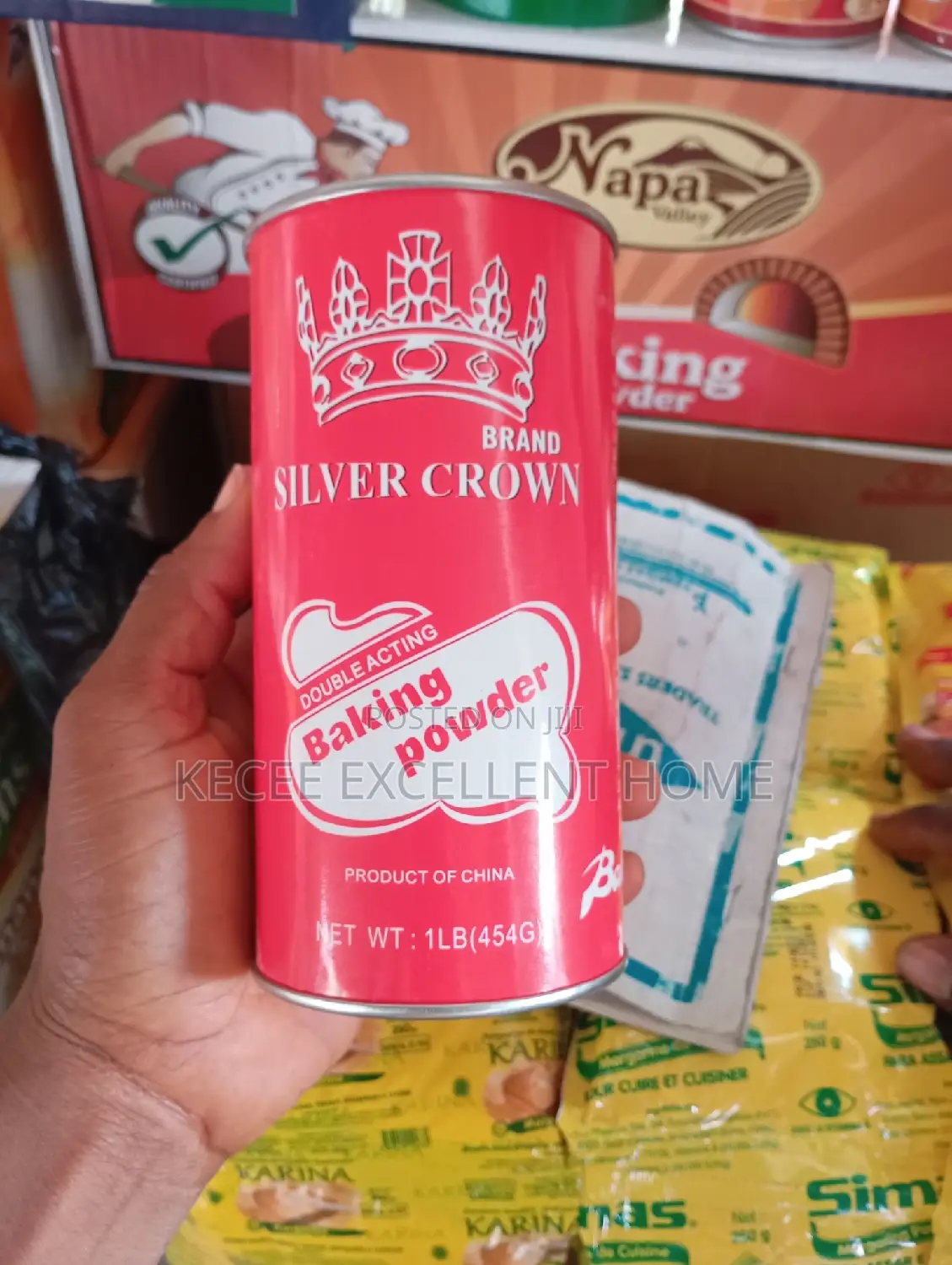 Baking Powder 3 Container