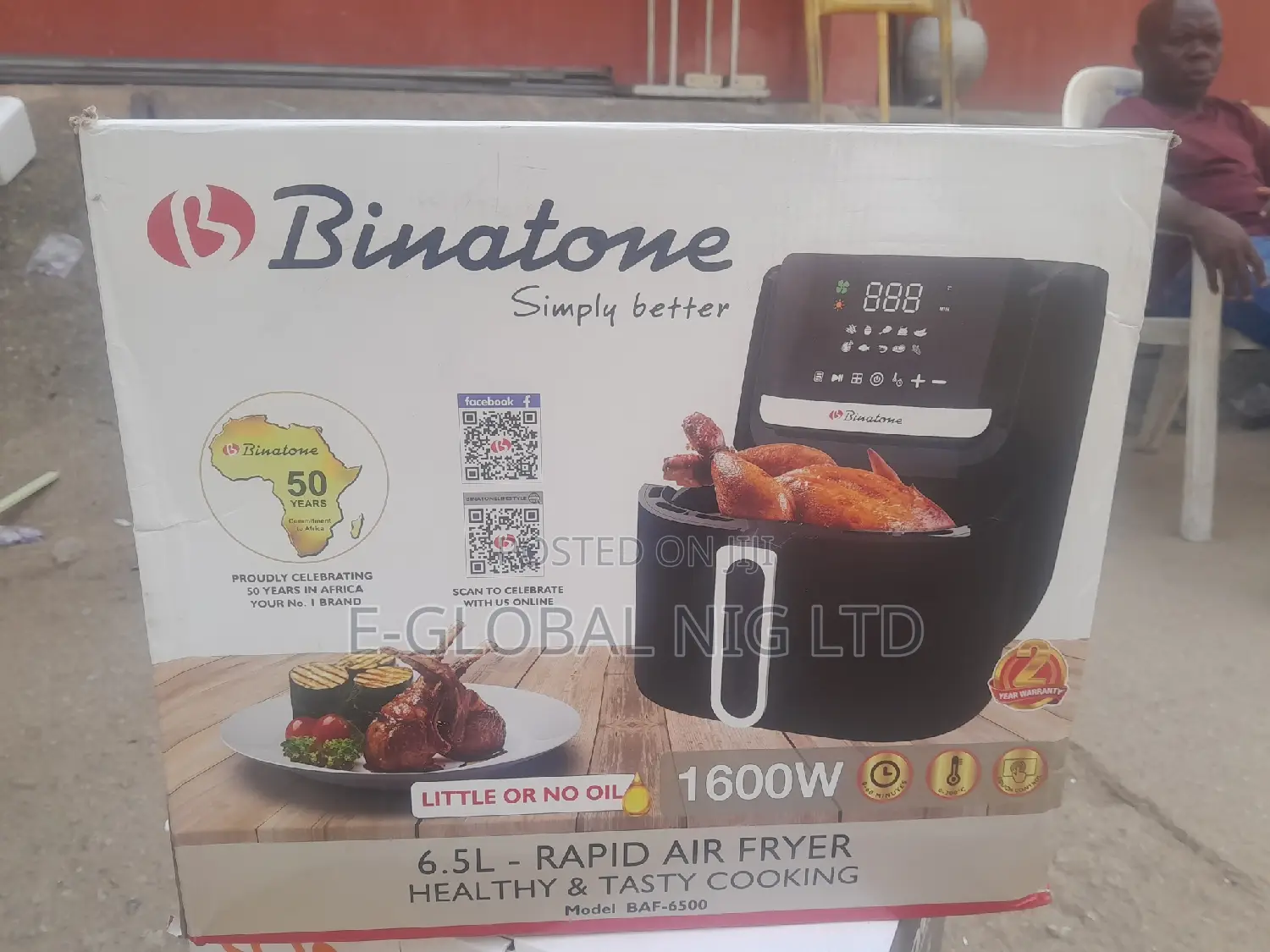 Electric Binatone Air Fryer