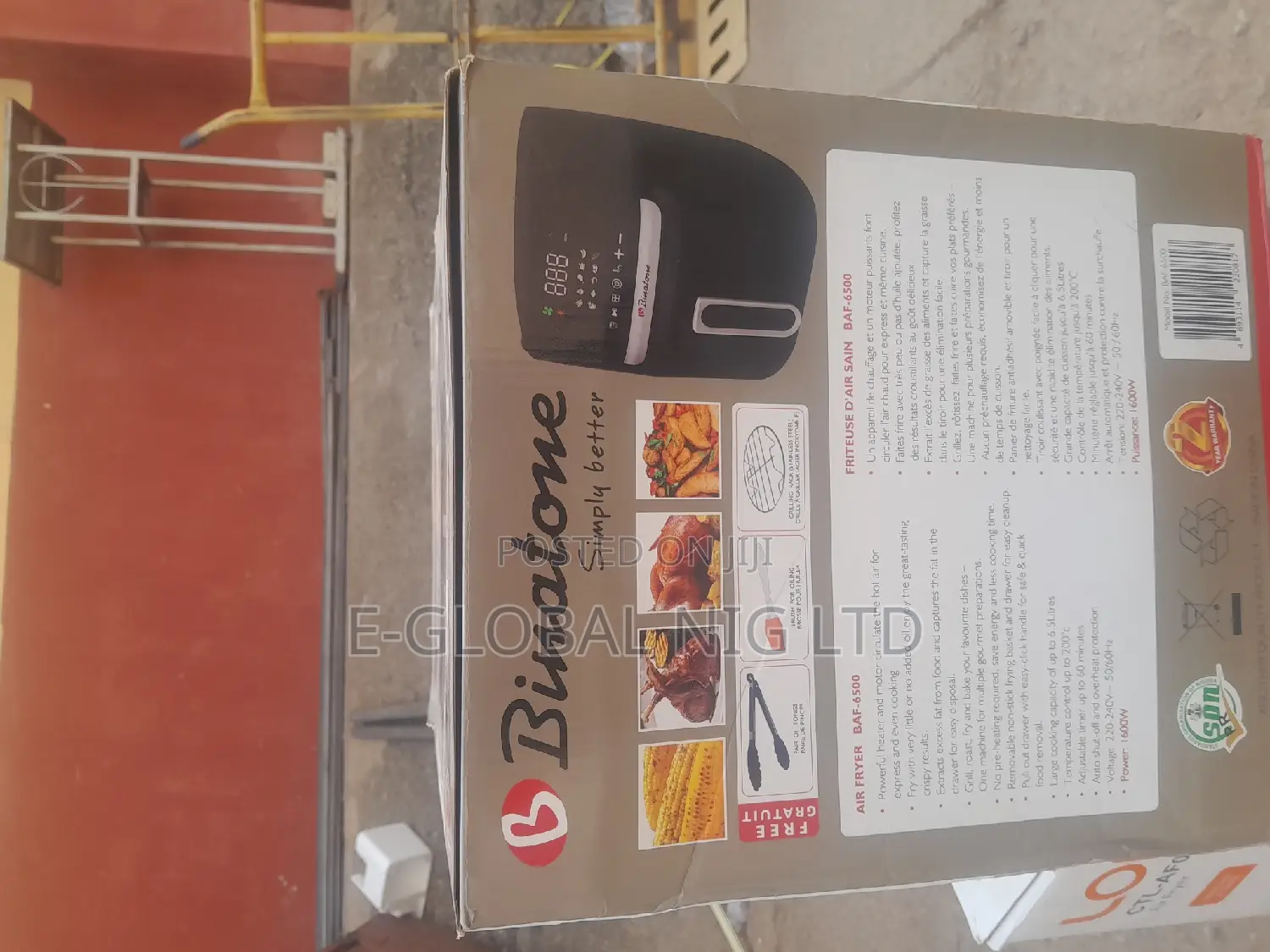 Electric Binatone Air Fryer