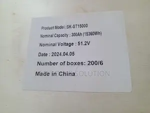 15kwh SMS Lithium Battery Available