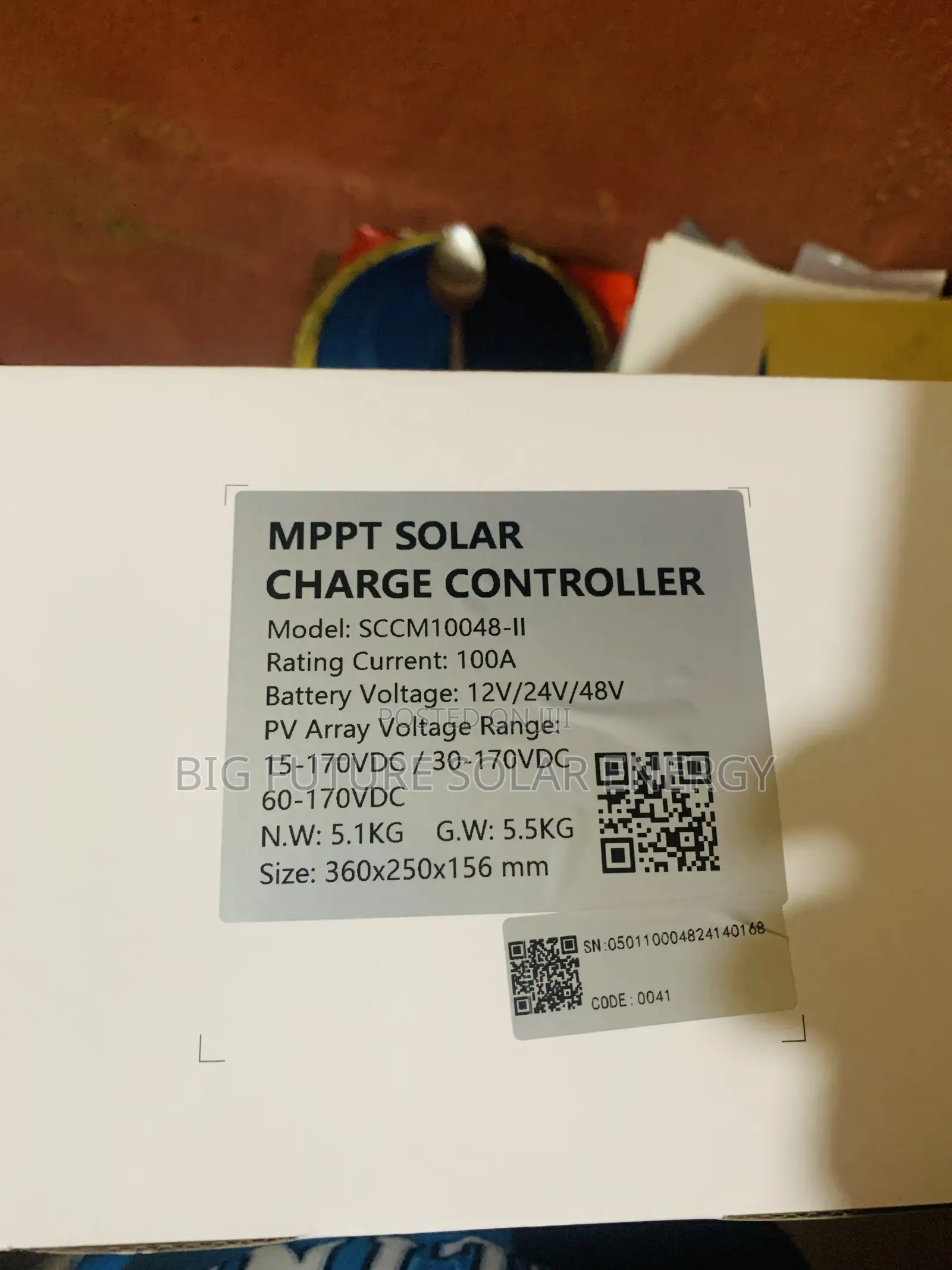 Felicity MPPT Solar Charge Controller 100a