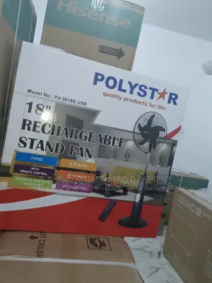 Strong Rechargeable Polystar Fast Selling Fan