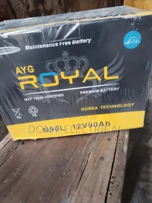 Royal Battery 12v90ah Korea Technology