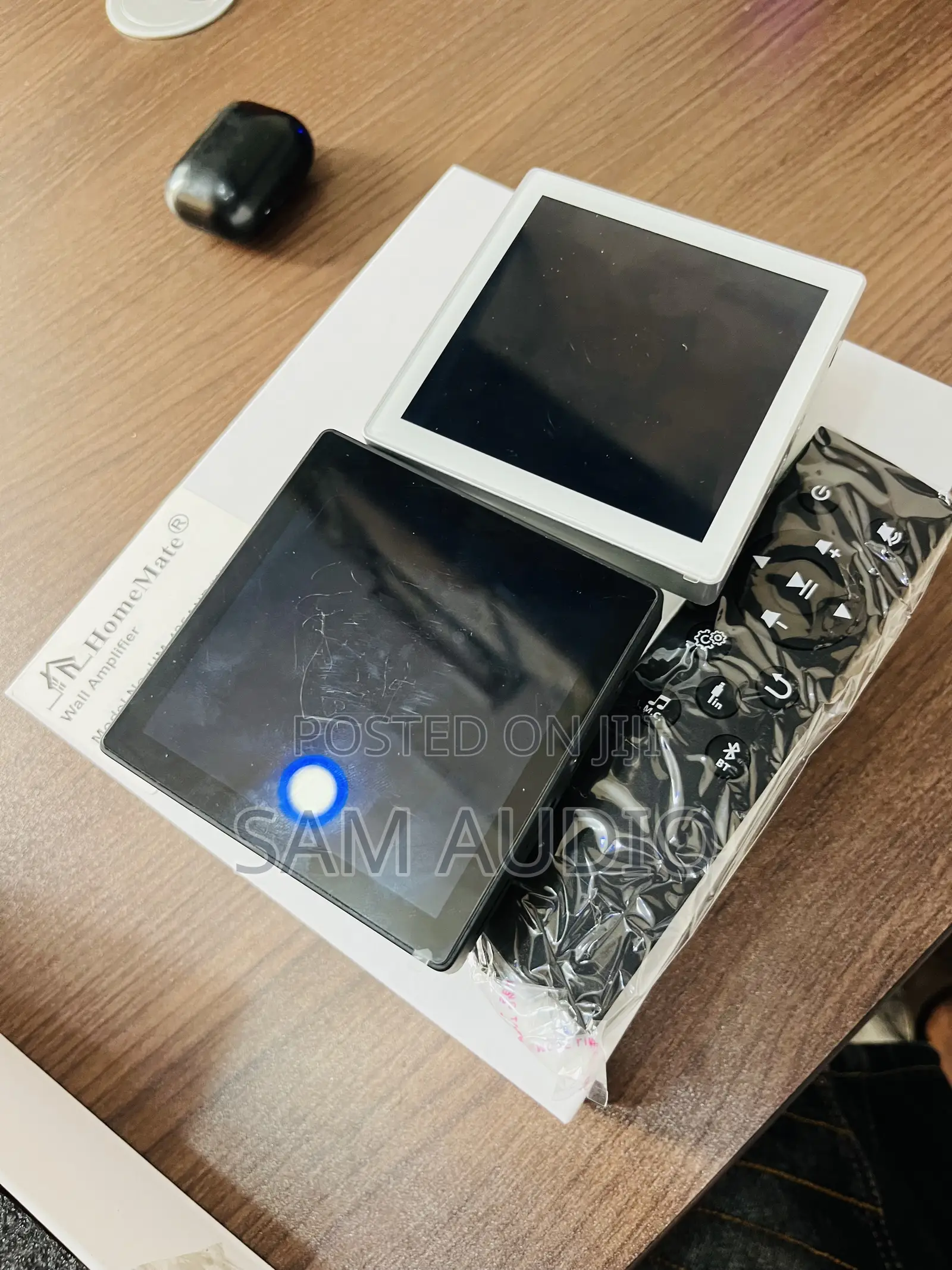 White 4” Android Inwall Amplifier
