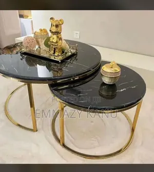 2in1 Marble Top Center Table