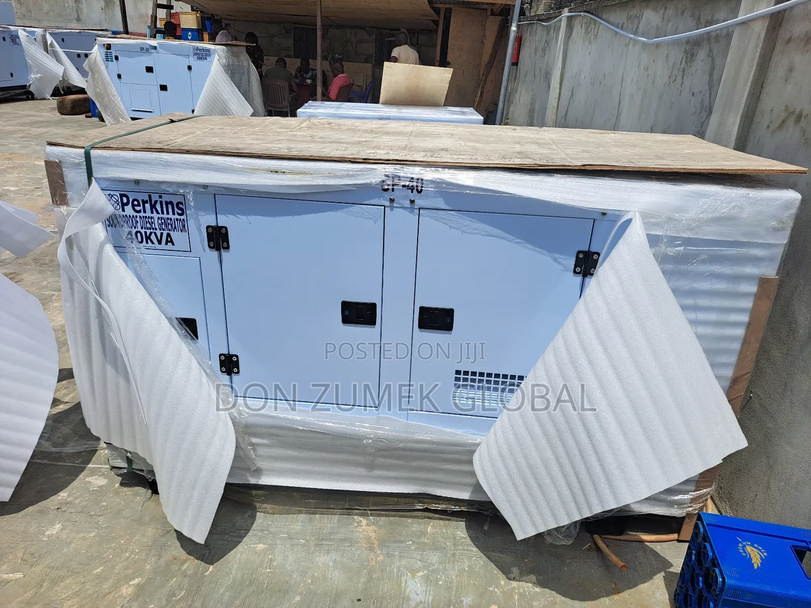 40kva Perkins Soundproof Generator Model 2024.