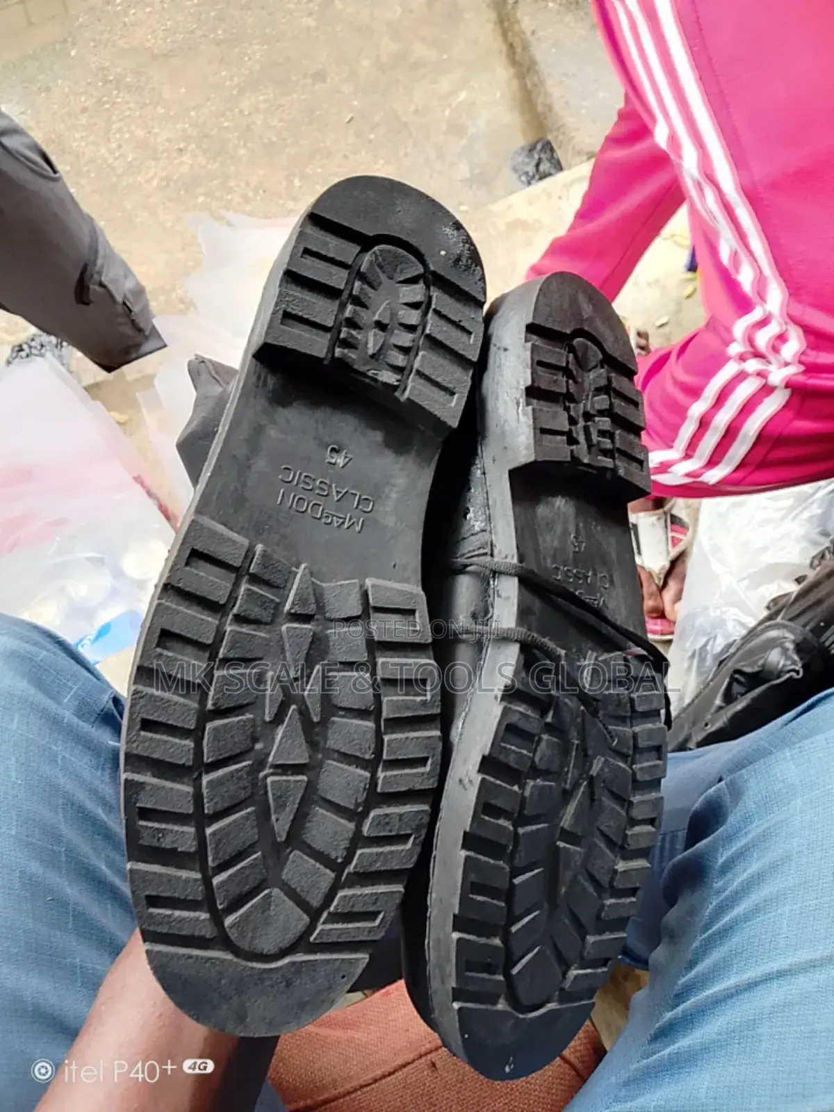 Leather Security Boot