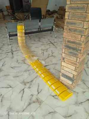 Portable Yellow Speed Bump