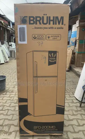 Bruhm Double Door Fridge and Freezer