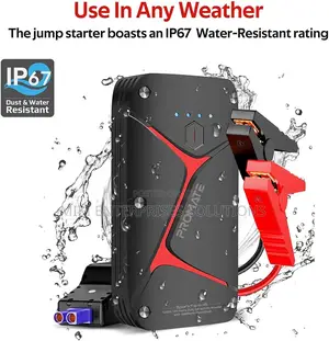 Promate Emergency Jump Starter - 16000mah