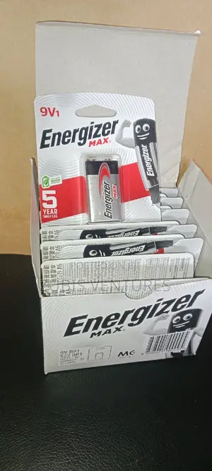 Energizer Max 9v. Battery