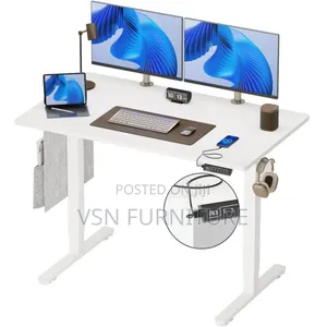 Home and Office Electric Adjustable Desk 1.4 Meter