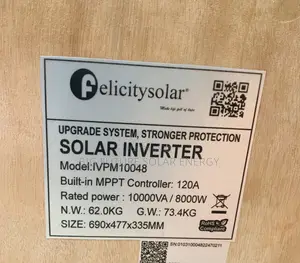 10kva Felicity Solar Inverter Hybrid 48v