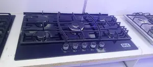 5 Burner Cooker Hob in Built All Gas Available With Warranty
