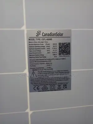 600W 120cell Canadian Solar Panel