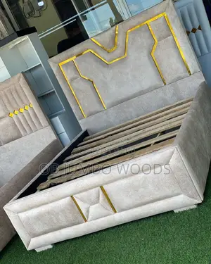 Latest 6×6 Headboard Bed Design