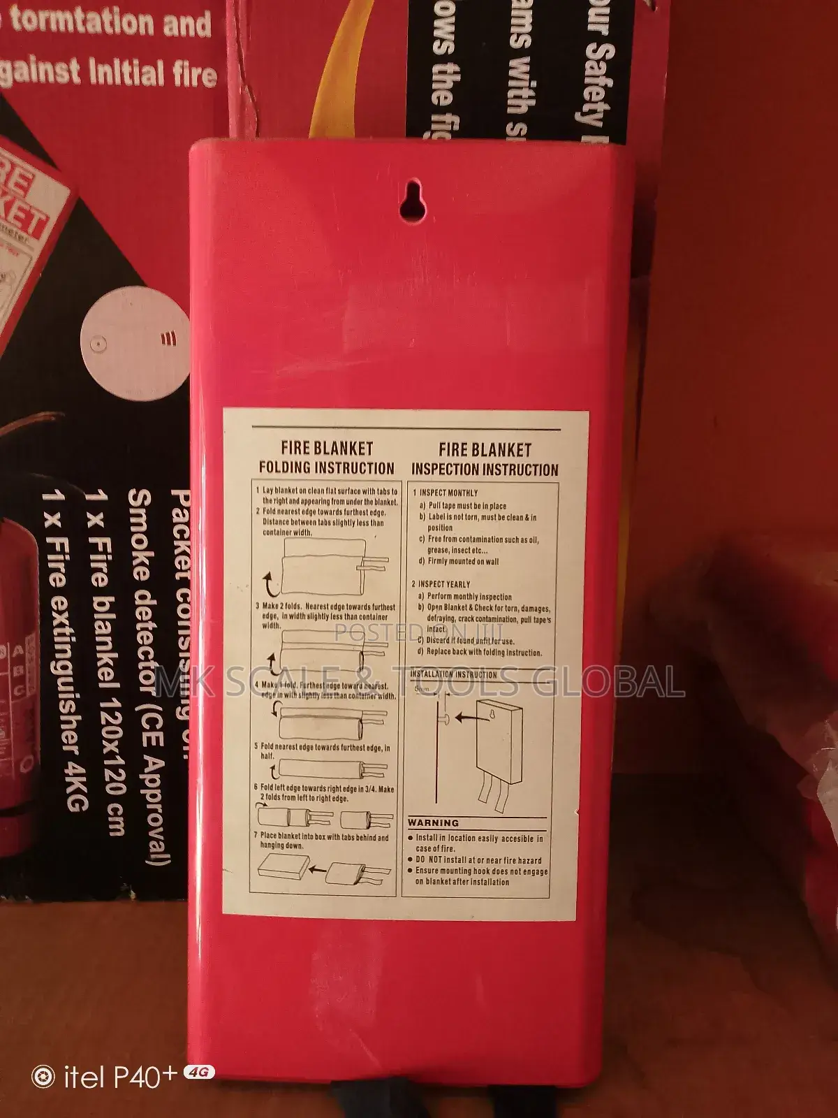 Fire Blanket 4by5