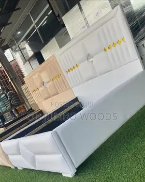 Unique White Bed Design