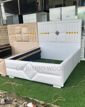 Unique White Bed Design