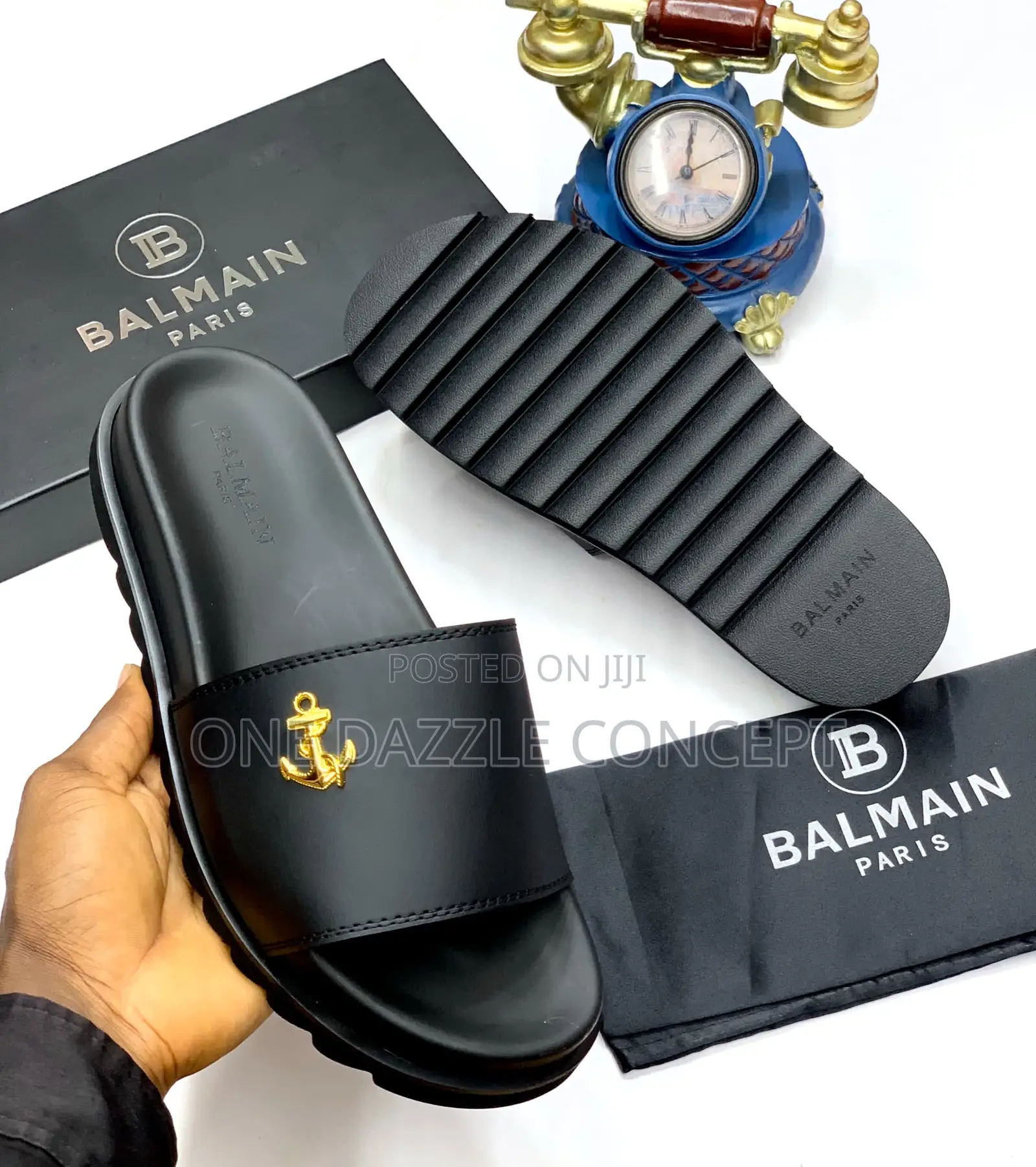 Balmain Luxury Slides