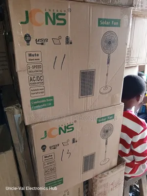 JCNS 16" Solar Fan